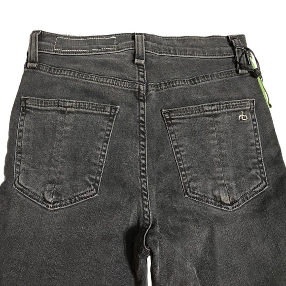 Rag & Bone Maxie High Rise Skinny Black Jeans Size 25 - Picture 4 of 10